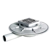 SIPHON DE DOUCHE ORIENTABLE SORTIE COUDE 50 GRILLE PP 