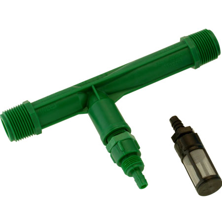 Injecteur D'engrais Venturi Pour Système D'irrigation - Tuyau 2m, Filetage 1/4", Idéal Hydroponie